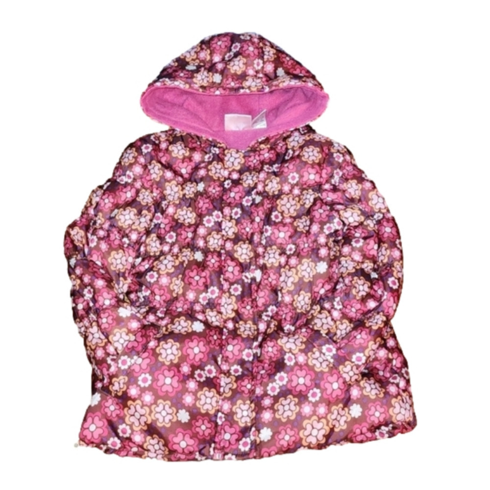 GIRLS floral zip up jacket​